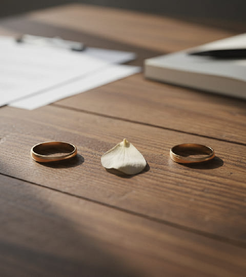 Resolução de divórcio complexo